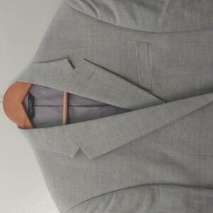 Jos. A. Bank Pale Gray Linen/Wool Summer Sport Jacket 42R